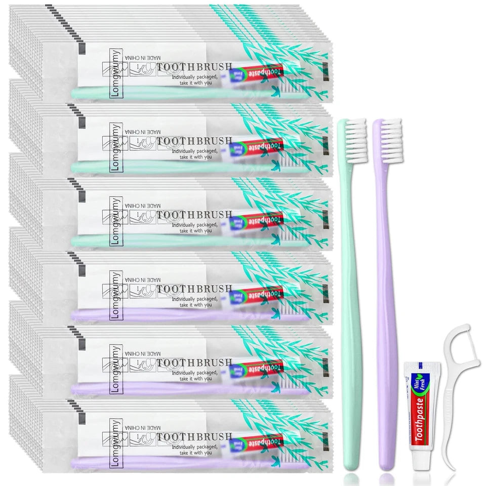 Disposable Toothbrushes, Toothbrush And Toothpaste, Toothbrush And Toothpaste